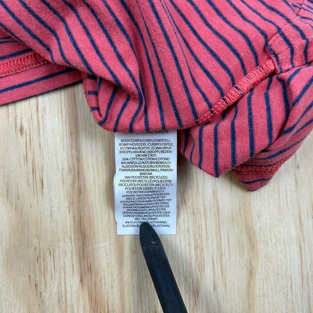 Polo Ralph Lauren Men's XL Striped Pink Blue Cotton Short Sleeve Logo Polo